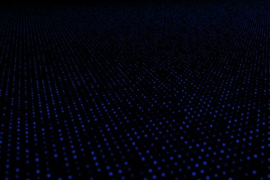 parlayan parçacıkların soyut dijital teknoloji arka plan yaptı