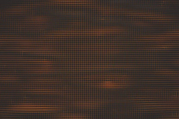 Vågig yta av svarta kuber med glödande bakgrund — Stockfoto