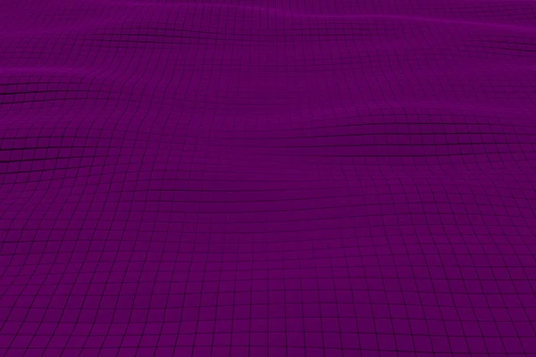 キューブ、抽象的な背景の波状 — ストック写真