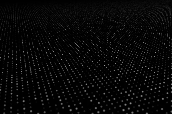 光る粒子の抽象的なデジタル技術の背景 — ストック写真