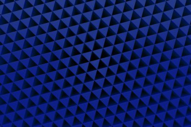 Plastik prizmalar duvarına