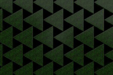 Taş prizmalar duvarına