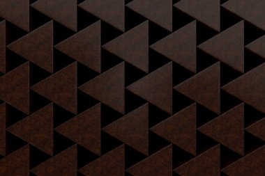 Taş prizmalar duvarına