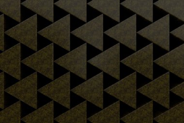 Taş prizmalar duvarına