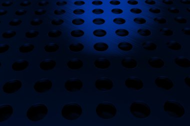 Dairesel hoparlör ızgara