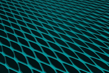 Metal rendeleyin, hoparlör ızgara