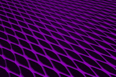 Metal rendeleyin, hoparlör ızgara