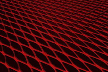 Metal rendeleyin, hoparlör ızgara