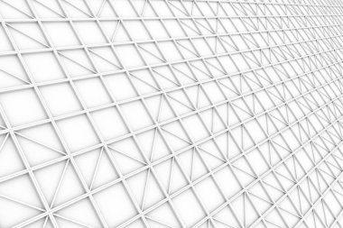 Duvar diagonal elemanları ile dikdörtgen döşeme