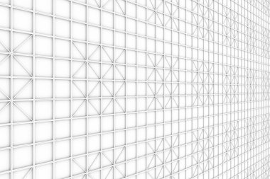 Duvar diagonal elemanları ile dikdörtgen döşeme