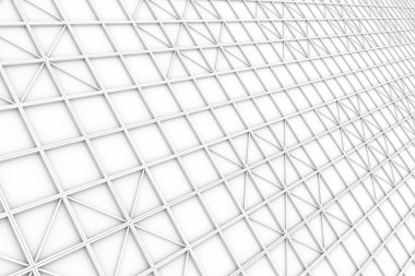 Duvar diagonal elemanları ile dikdörtgen döşeme