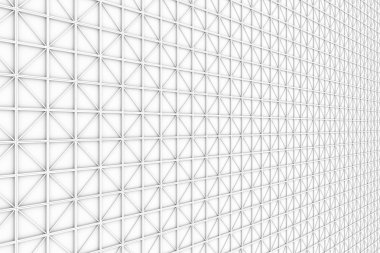 Duvar diagonal elemanları ile dikdörtgen döşeme