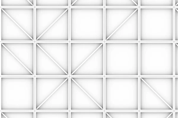 Parede de azulejos retangulares com elementos diagonais — Fotografia de Stock