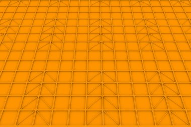 Duvar diagonal elemanları ile dikdörtgen döşeme