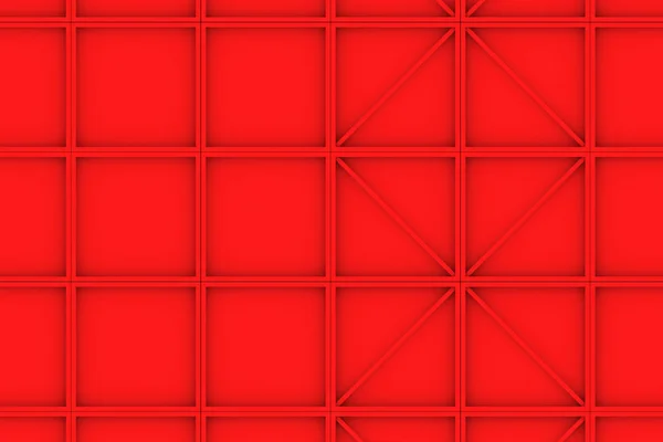Wand aus rechteckigen Fliesen mit diagonalen Elementen — Stockfoto