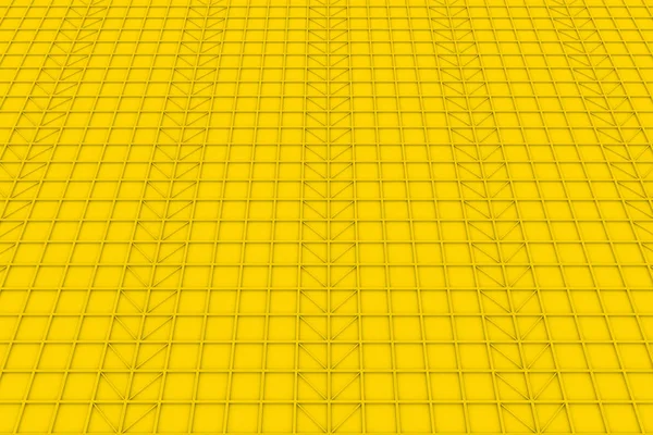 Parede de azulejos retangulares com elementos diagonais — Fotografia de Stock