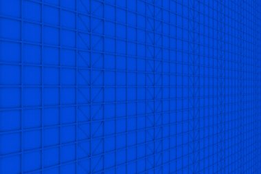 Duvar diagonal elemanları ile dikdörtgen döşeme