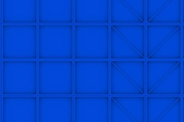 Duvar diagonal elemanları ile dikdörtgen döşeme