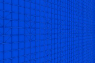 Duvar diagonal elemanları ile dikdörtgen döşeme