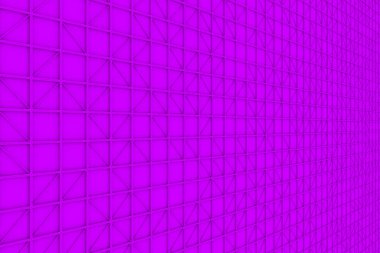 Duvar diagonal elemanları ile dikdörtgen döşeme