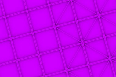 Duvar diagonal elemanları ile dikdörtgen döşeme