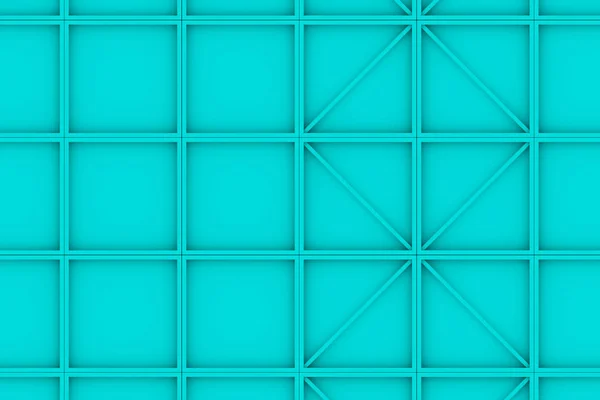 Wall of rectangle tiles with diagonal elements — Stock Photo, Image