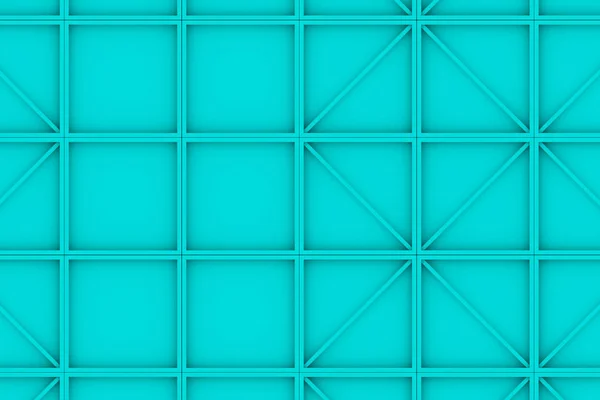 Wall of rectangle tiles with diagonal elements — Stock Photo, Image