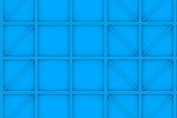 Wall of rectangle tiles with diagonal elements — Stock Photo, Image