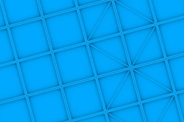 Parede de azulejos retangulares com elementos diagonais — Fotografia de Stock