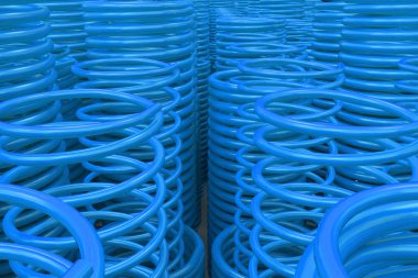 Metal ve plastik yaylar ve bataryaları