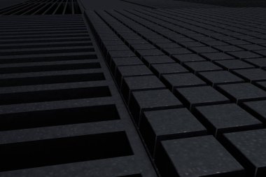 Meta yapılan, fütüristik teknolojik veya endüstriyel arka plan