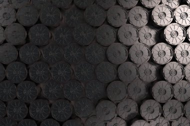 Parlak çizgili koyu fütüristik teknolojik arka plan