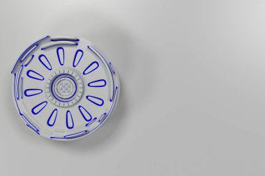 Parlak çizgili beyaz fütüristik teknolojik arka plan