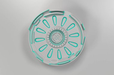 Parlak çizgili beyaz fütüristik teknolojik arka plan