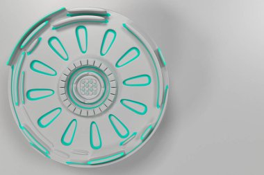 Parlak çizgili beyaz fütüristik teknolojik arka plan