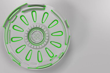 Parlak çizgili beyaz fütüristik teknolojik arka plan