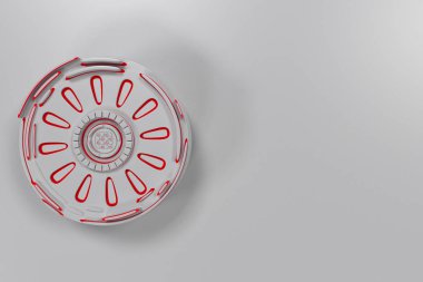 Parlak çizgili beyaz fütüristik teknolojik arka plan