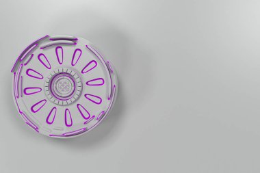 Parlak çizgili beyaz fütüristik teknolojik arka plan