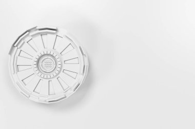 Parlak çizgili beyaz fütüristik teknolojik arka plan