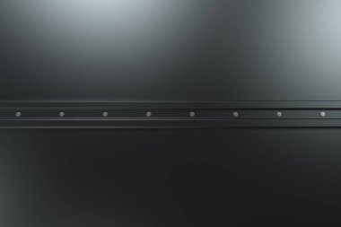 Dikdörtgen metal plaka doku perçin ile