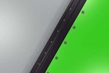 Plaka RIV ile siyah ve beyaz arka plan üzerinde renkli dikdörtgen