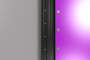 Plaka RIV ile siyah ve beyaz arka plan üzerinde renkli dikdörtgen