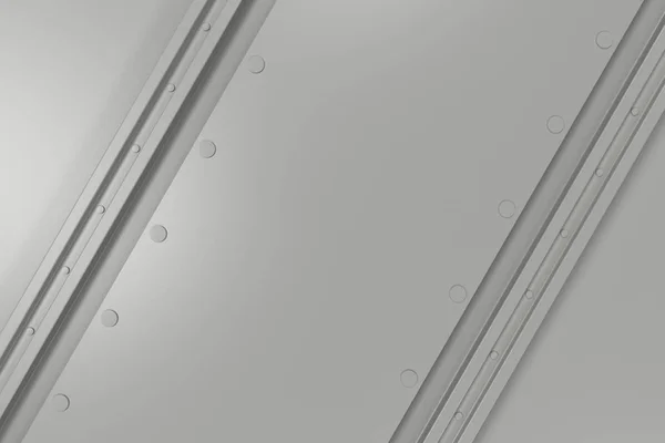 長方形の白い皿リベットとテクスチャ — ストック写真