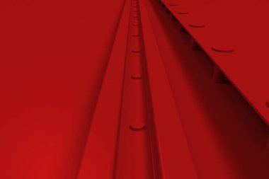 Dikdörtgen renkli plaka doku perçin ile