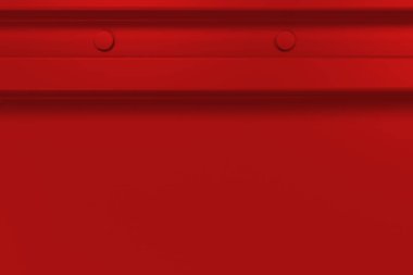 Dikdörtgen renkli plaka doku perçin ile