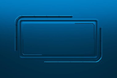 Tüpler köşeden ile dikdörtgen fırçalanmış metal plaka