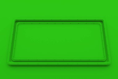 Tüpler köşesinden plakalı renkli dikdörtgen