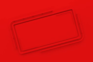 Tüpler köşesinden plakalı renkli dikdörtgen