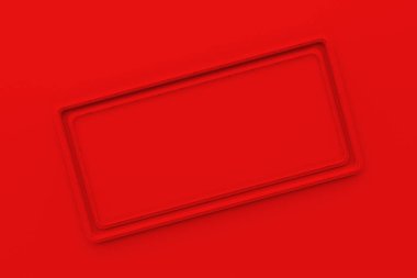 Tüpler köşesinden plakalı renkli dikdörtgen