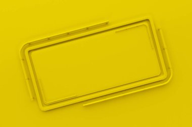 Tüpler köşesinden plakalı renkli dikdörtgen